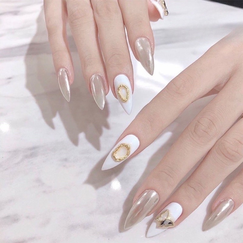 Sơn gel đen, trắng Bobo chính hãng lên màu cực chuẩn