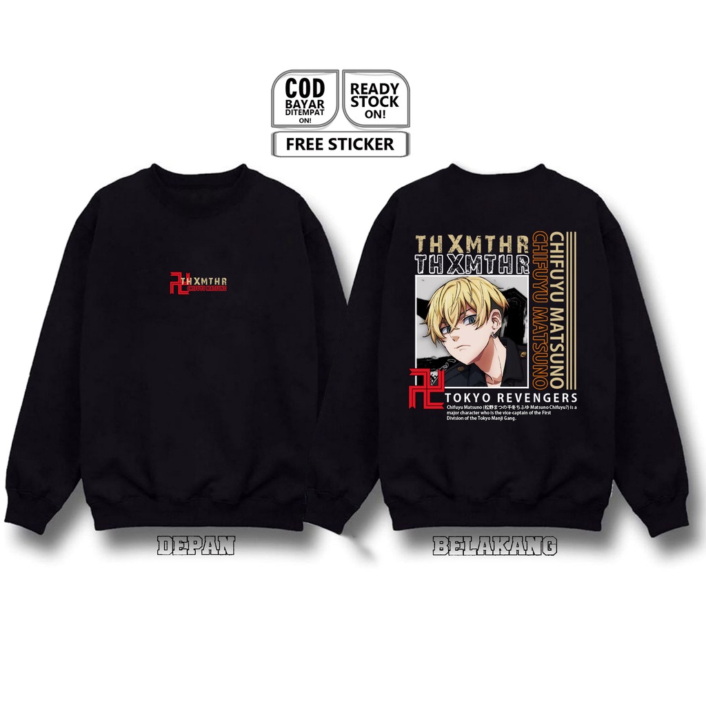 Áo hoodie tay dài hóa trang CHIFUYU MATSUNO