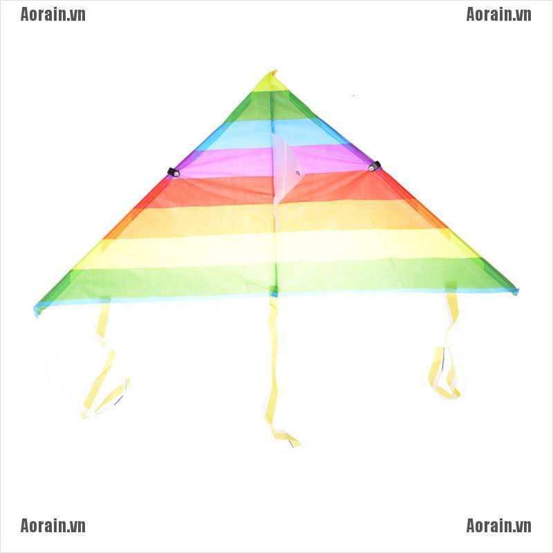 Tam Giác Mèo Con Với Cầu Vồng Đẹp