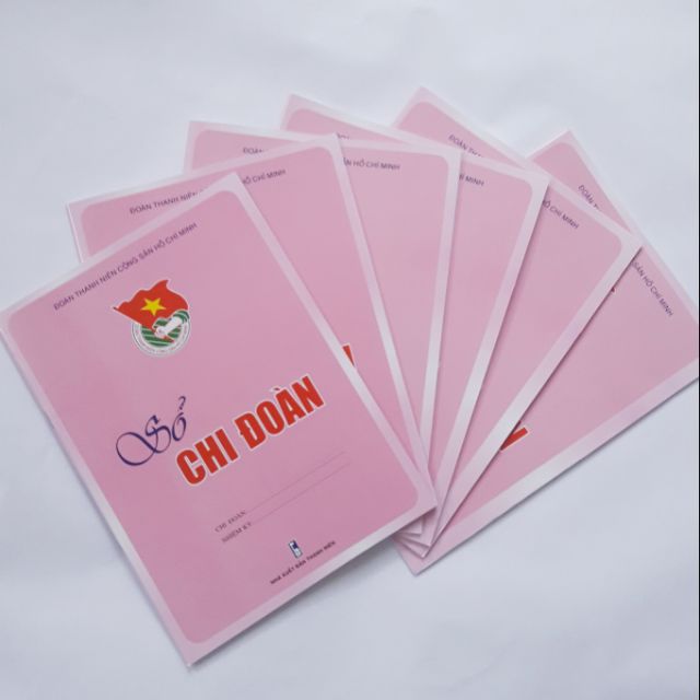 Combo 10 quyển sổ chi đoàn mẫu mới