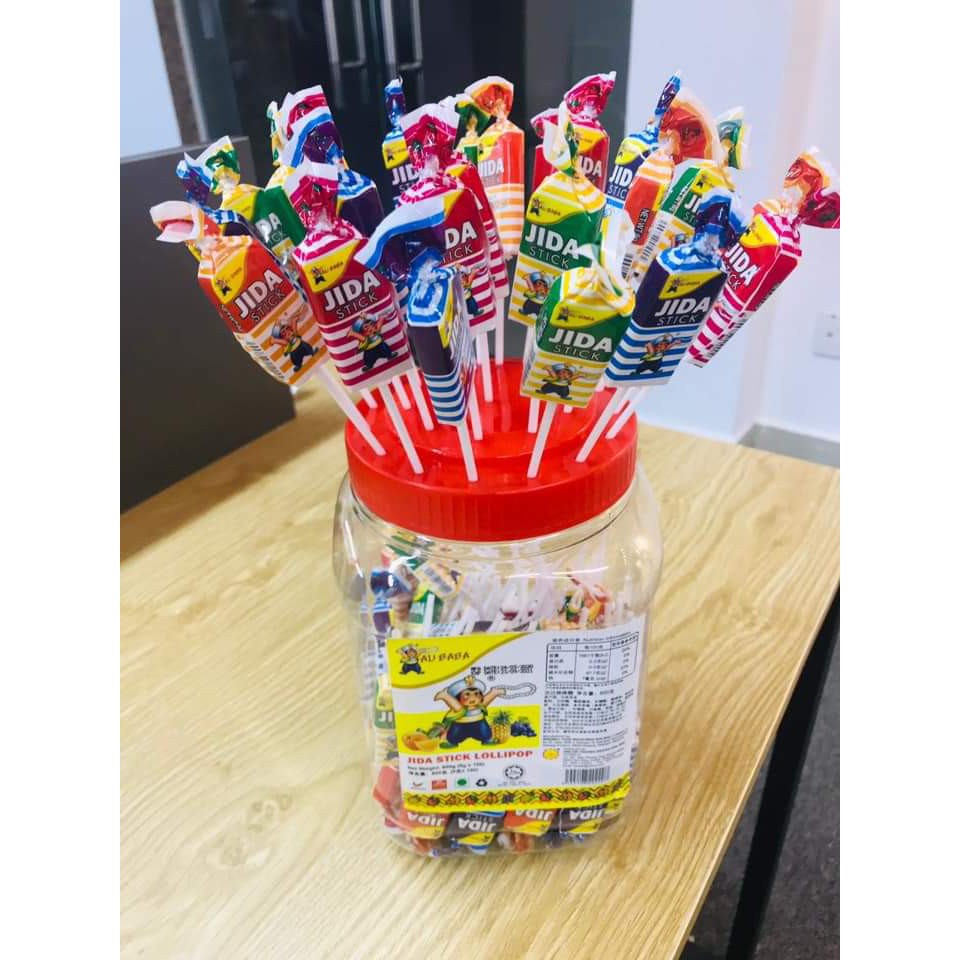 Kẹo mút jida hàng nhập khẩu Mã lai (Hoki)