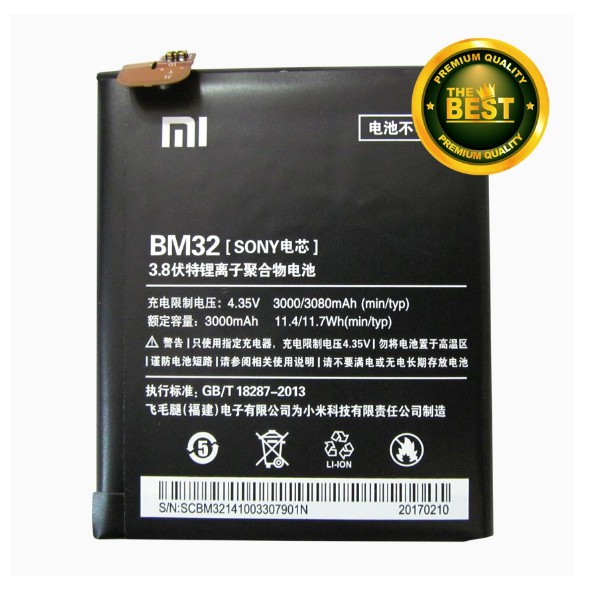 Pin Xiaomi Mi 4 (BM32) Dung Lượng 3080mAh xịn có bảo hành