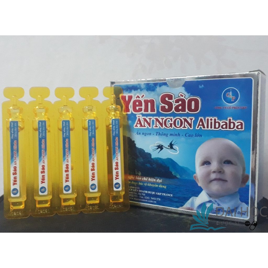 Yến Sào ăn ngủ ngon gold(Alibaba) - Hỗ trợ ăn ngon miệng, khắc phục biếng ăn, tăng cường sức đề kháng