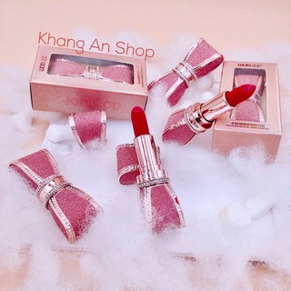 Son Thỏi Hình Nơ WodWod Diamond Enamel Bow Lipstick