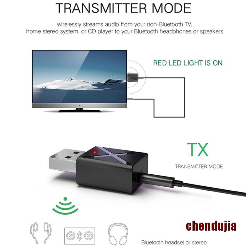 Bộ Thu Phát Âm Thanh Bluetooth 2 Trong 1 Usb 5 | BigBuy360 - bigbuy360.vn