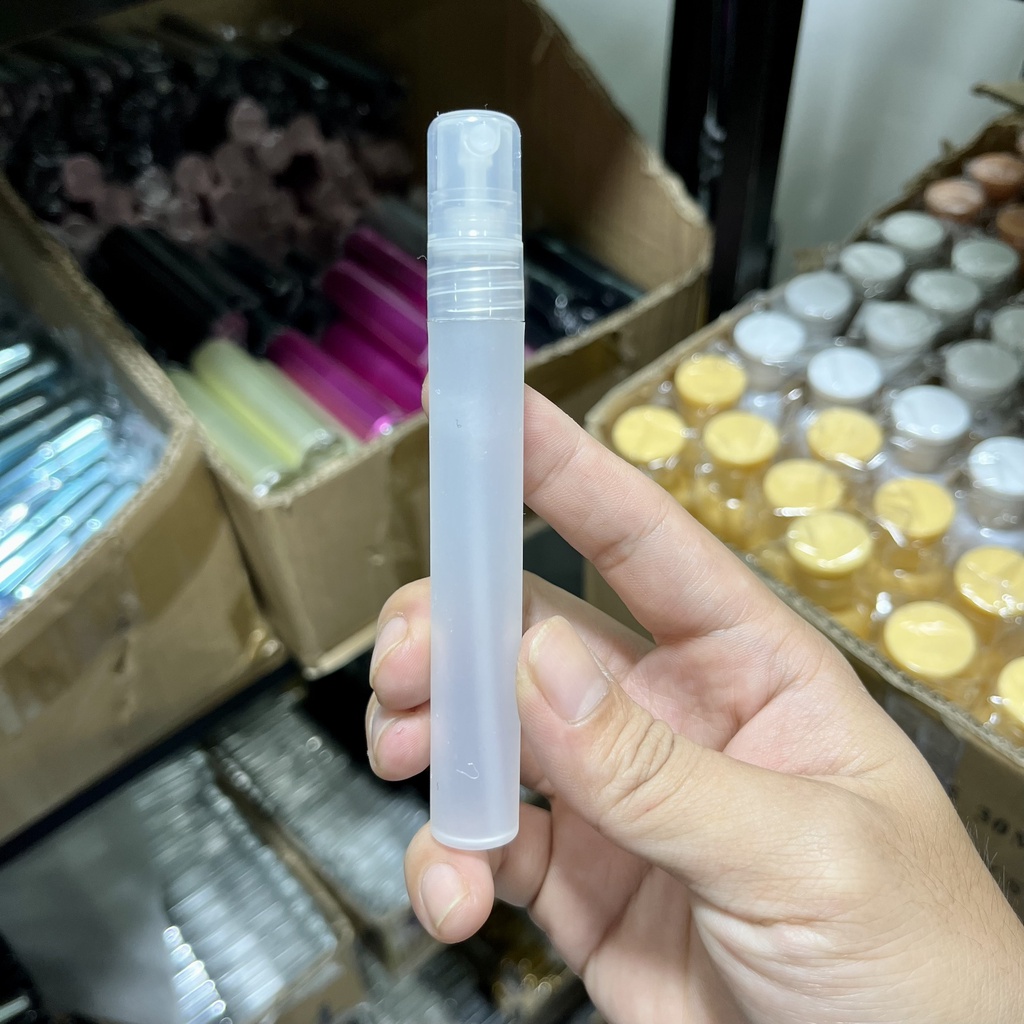 COMBO 50 lọ đựng nước hoa .lọ nhựa đục dung tích 10ml