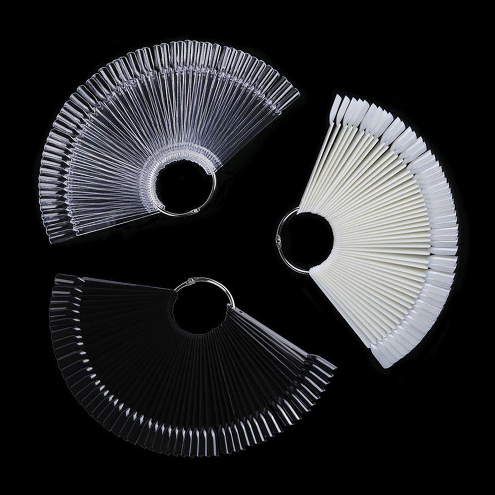 BTLIMER Set 50 Thẻ Màu Vẽ Móng Nghệ Thuật DIY