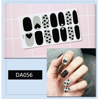 Nhãn dán móng tay chống nước bảo vệ môi trường DA041-061