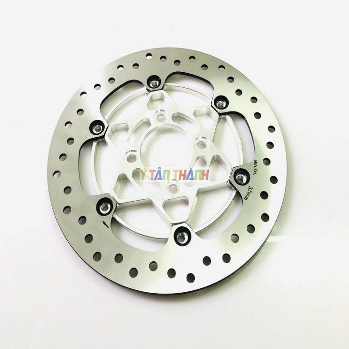 Đĩa Thắng 260Mm Lòng Nhôm Bạc MS1672