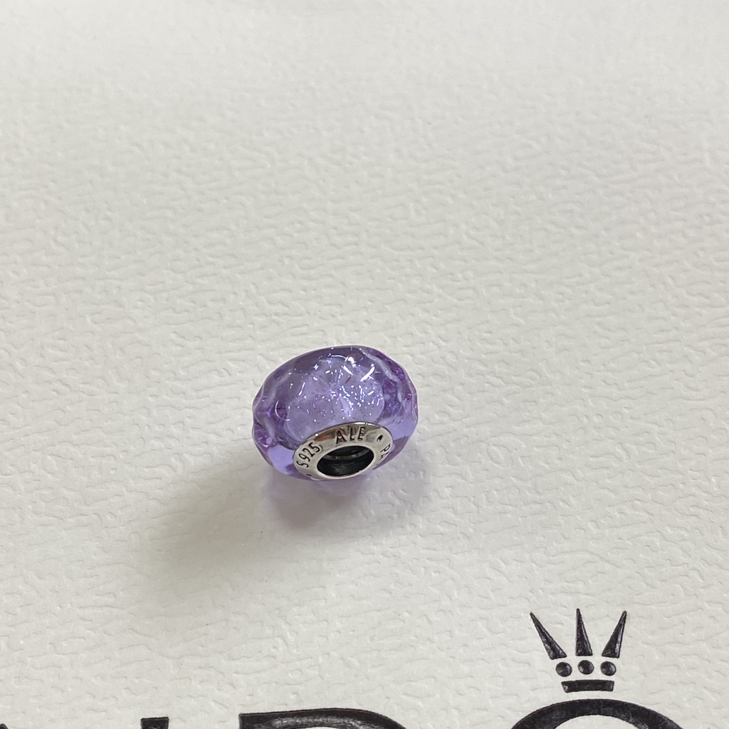 Khuyên Tai Gợn Sóng Hình Hoa Oải Hương