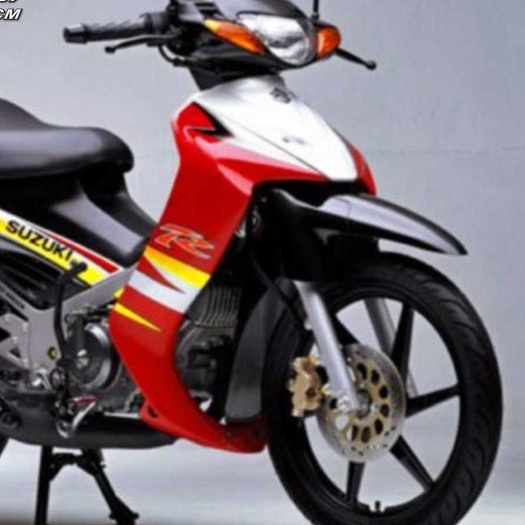 Tem Rời Suzuki Satria 2006 Trắng Đỏ Đen