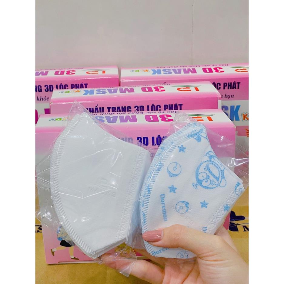 Khẩu Trang 3D Kids Lộc Phát Pro Mask Chống Bụi Mịn Cao Cấp - An An