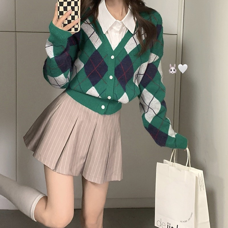 [HÀNG SẴN]ÁO KHOÁC CADIGAN QUẢ TRÁM RỰC RỠ SẮC MÀU HÀNG QUẢNG CHÂU | BigBuy360 - bigbuy360.vn