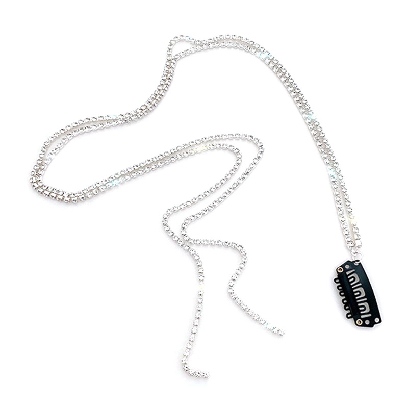 Trâm Cài Tóc Đính Đá Lấp Lánh Tua Rua Thời Trang Đi Tiệc Mới