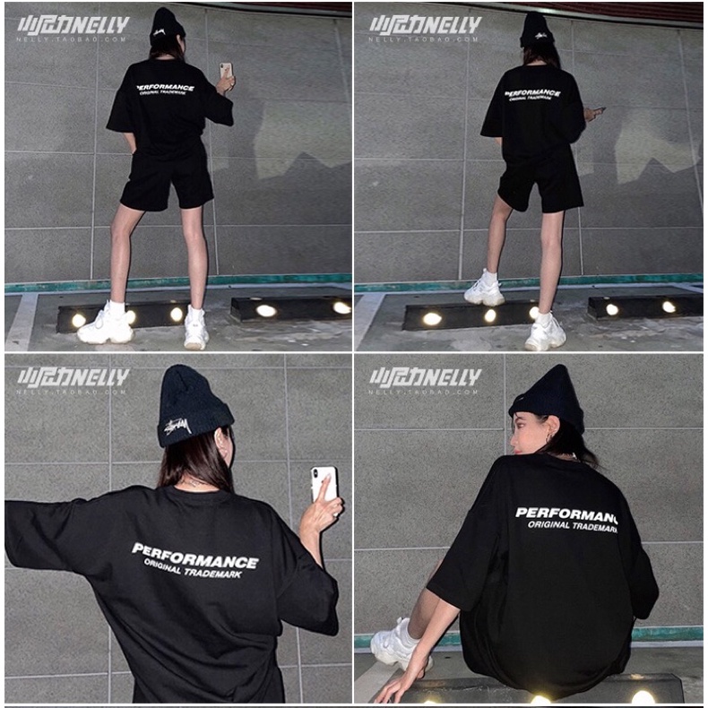 Áo phông nelly heybig sale (có sẵn) performance trademark