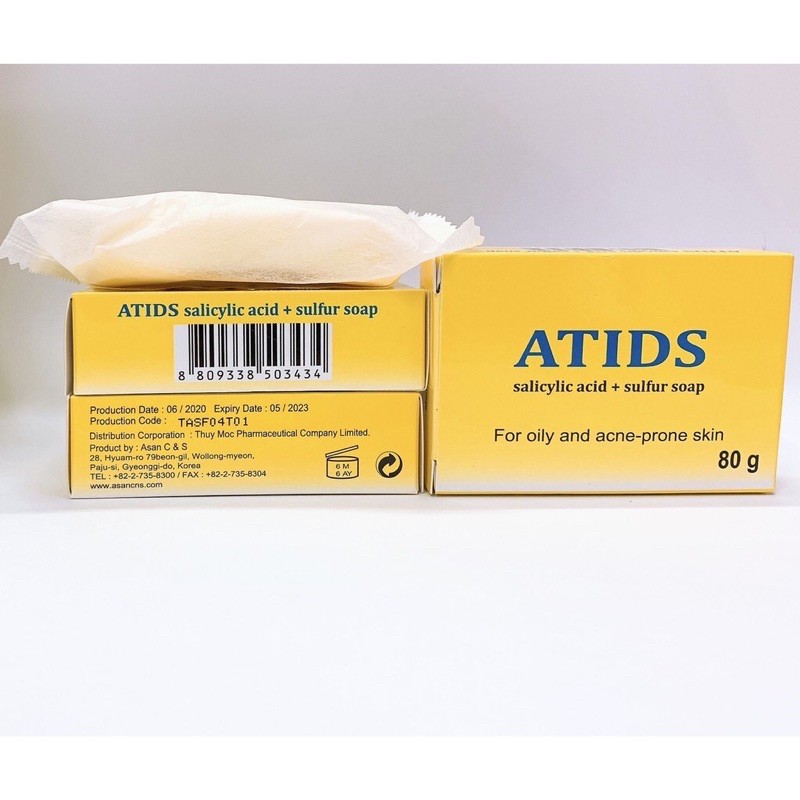 [ CHÍNH HÃNG ] Xà phòng giảm mụn lưng ATIDS | BigBuy360 - bigbuy360.vn