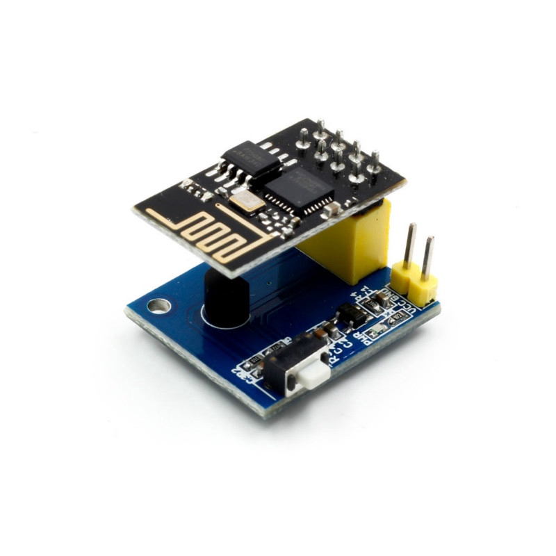 Mô đun cảm biến nhiệt độ ESP-01/ESP-01S ESP8266 DS18B20 cho Arduino UNO R3 IOT Wifi không dây