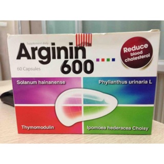 Viên uống bổ gan, mát gan Arginin 600 Tăng cường chức năng gan hiệu quả