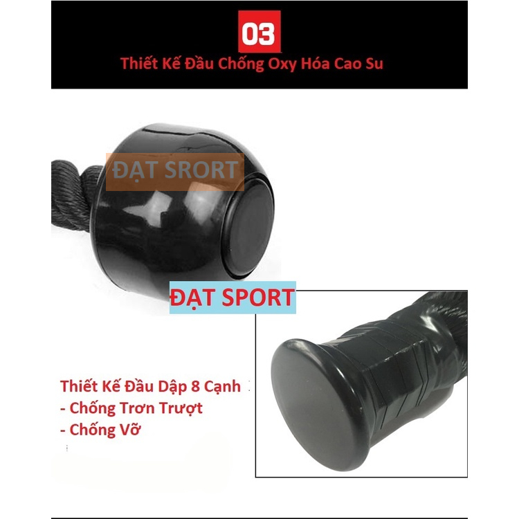 Dây Thừng Tập Cáp Tricep Rope , Tập Cơ Tam Đầu , Lưng Xô, Vai , Tay Sau , Tay Trước, Cơ Bụng