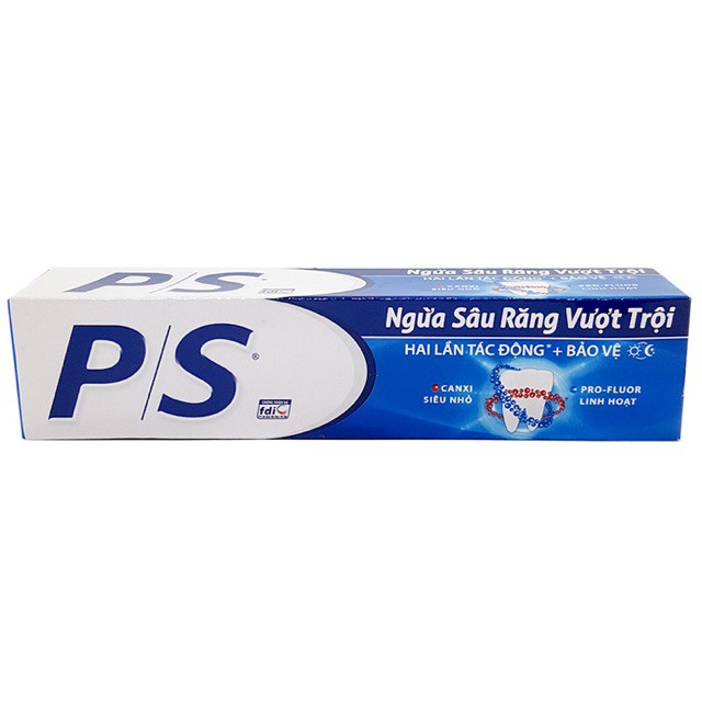 Kem Đánh Răng PS Ngừa Sâu Răng Vượt Trội 180gr