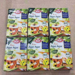 Bột agar (rau câu) hữu cơ ruf