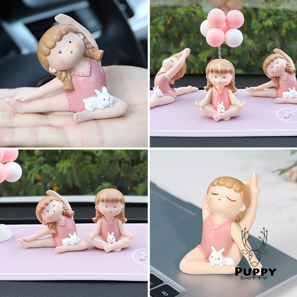 Chú Thỏ Hoạt Hình Tập Yoga Ngộ Nghĩnh Đáng Yêu
