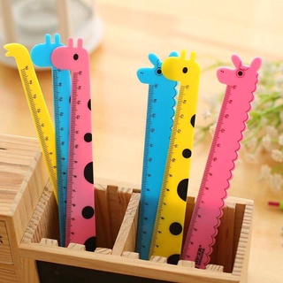 Thước nhựa hình hươu cao cổ dễ thương 15cm #thuocke #thuoc ke