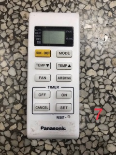 KHIỂN ĐIỀU HOÀ PANASONIC