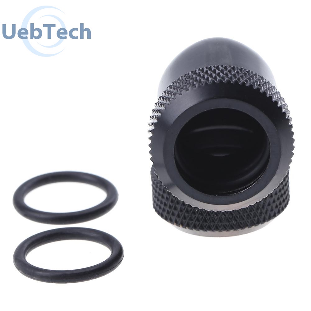 Đầu nối ống nước 90 độ Uebtech 14mm OD G1/4