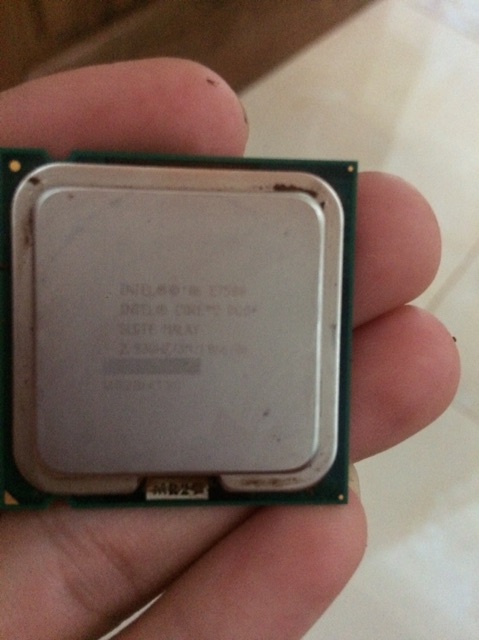 CPU CORE 2 DUO E 7500 2,93GHZ