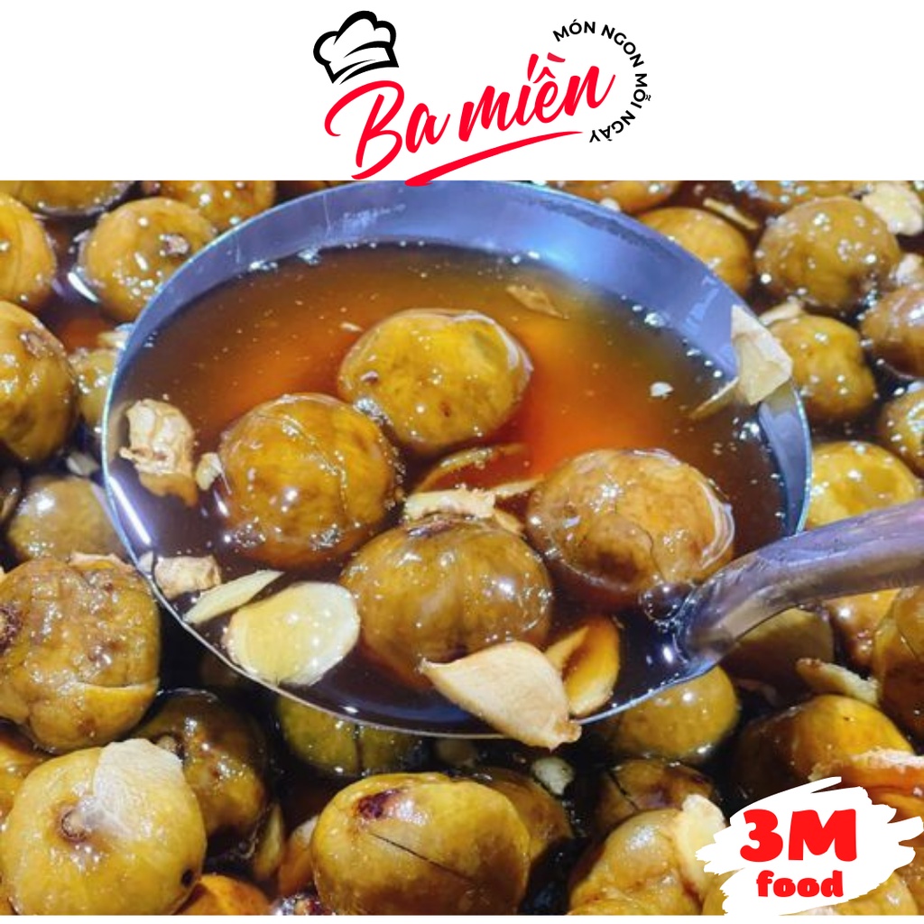 Sấu ngâm đường gừng hũ 1.2kg gọn đẹp  3M food Dr