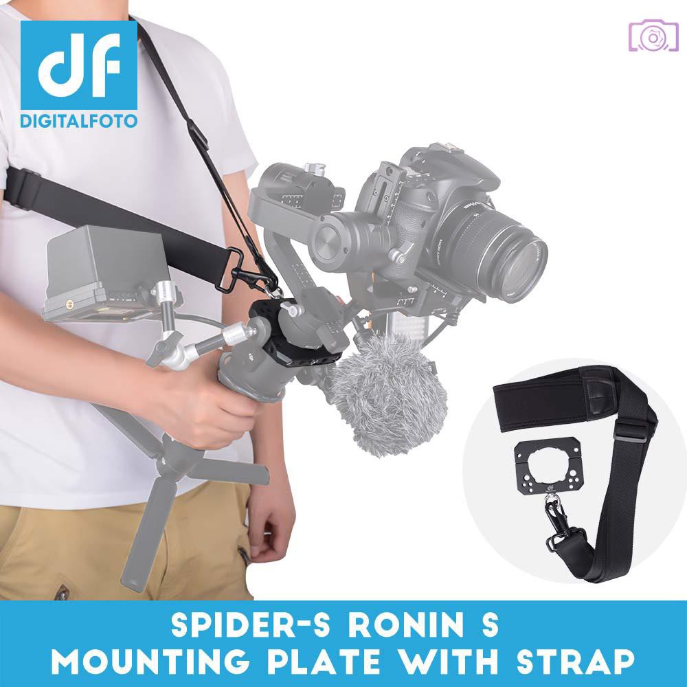 Kẹp Nhện Kỹ Thuật Số + Đai Ốc 1 / 4 3 / 8 Inch Cho Chân Tripod Ronin S Zhiyun