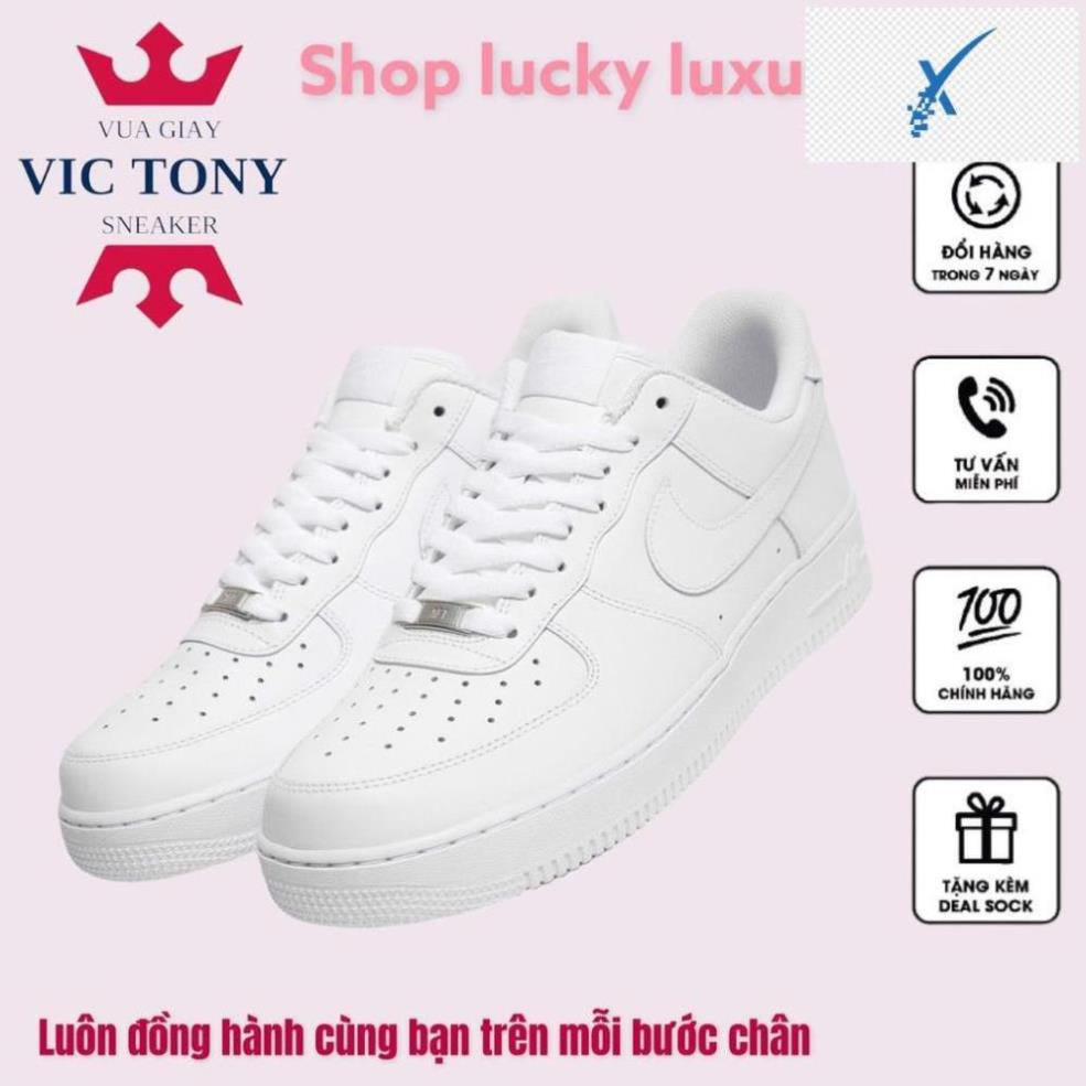 Giày_𝗡𝗜𝗞𝗘 Nữ Trắng Air force 1, Giày 𝗔𝗙𝟭 𝗡𝗜𝗞𝗘_Nam Full Box Bill Thời Trang Hàng Đẹp ️🏆 -ju2 !
