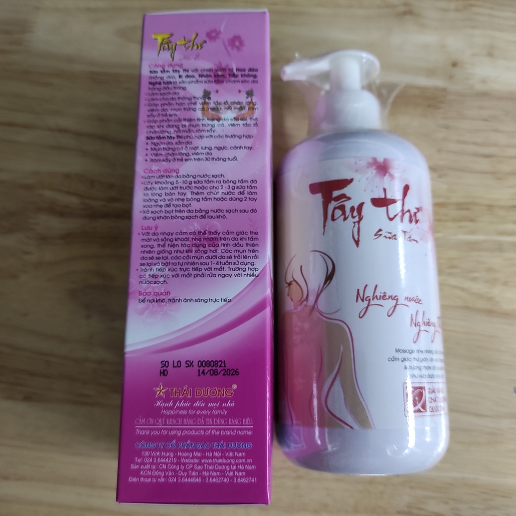 Sữa tắm Tây Thi 200ml - 480ml - Sao Thái Dương