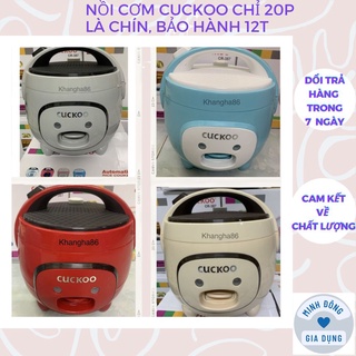 Nồi cơm điện mini cuckoo 3D 3 dung tích 1L 1,2L 1,8 lòng siêu dày cơm siêu ngon bảo hành 12 tháng