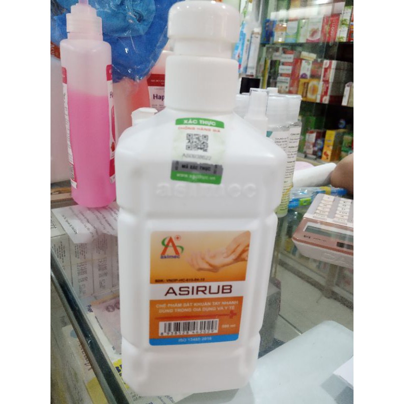 Asirub dung dịch sát khuẩn 500ml