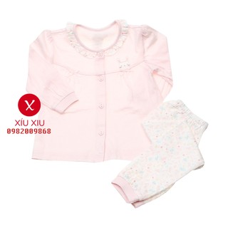 [Sz 75] Bộ dài cotton giấy xuất Hàn Thỏ Hồng - hiệu Paco Rabanne