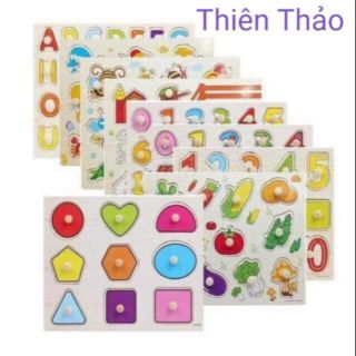 Bảng ghép hình có núm