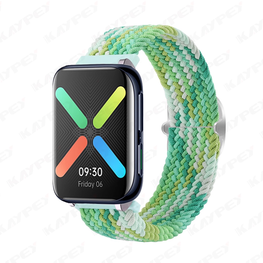 Dây Nylon Bện 1 / 2 Cho Đồng Hồ Thông Minh OPPO 41 / 46mm 42 / 46mm
