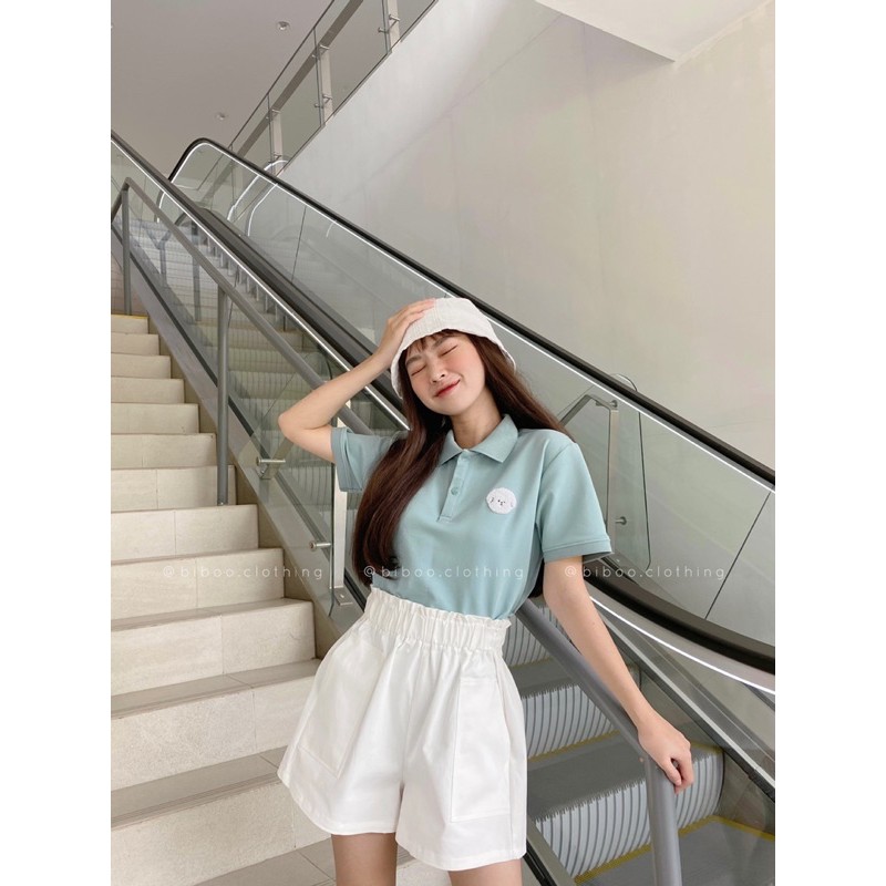 Áo polo CHÓ XÙ TRẮNG | BigBuy360 - bigbuy360.vn