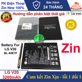 Pin LG V20 (BL- 44E1F) 3200mAh Chính Hãng nguyên SEAL, Đúng Chất Lượng - BH 06 Tháng