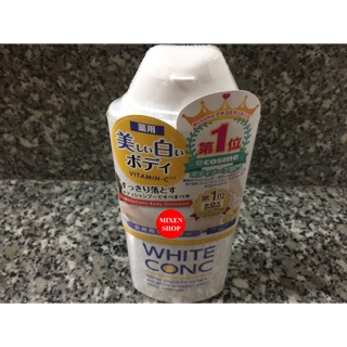 {Chính hãng - Ảnh Thật} Sữa Tắm Trắng Da White Conc 360ml Nhật Bản