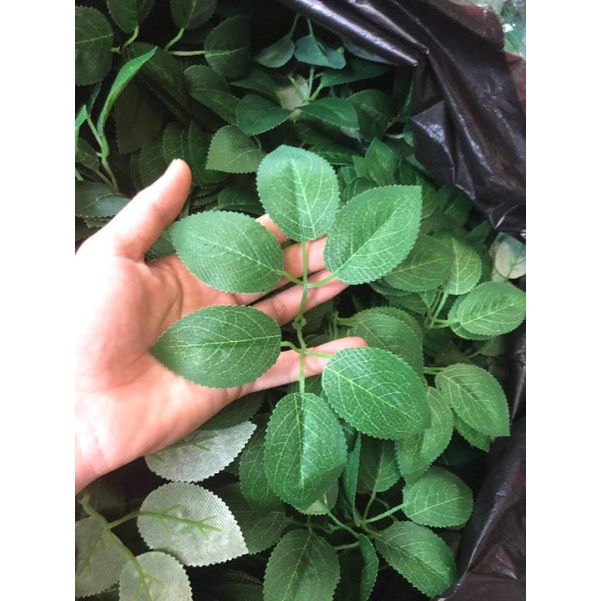 1kg Lá Hồng In Gân _ hàng loại 1_ lá giả trang trí