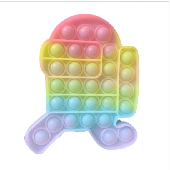 Pop it giá rẻ 2022, Đồ chơi giảm căng thẳng cho người lớn và trẻ em an toàn dễ chơi RAMBO TOYS