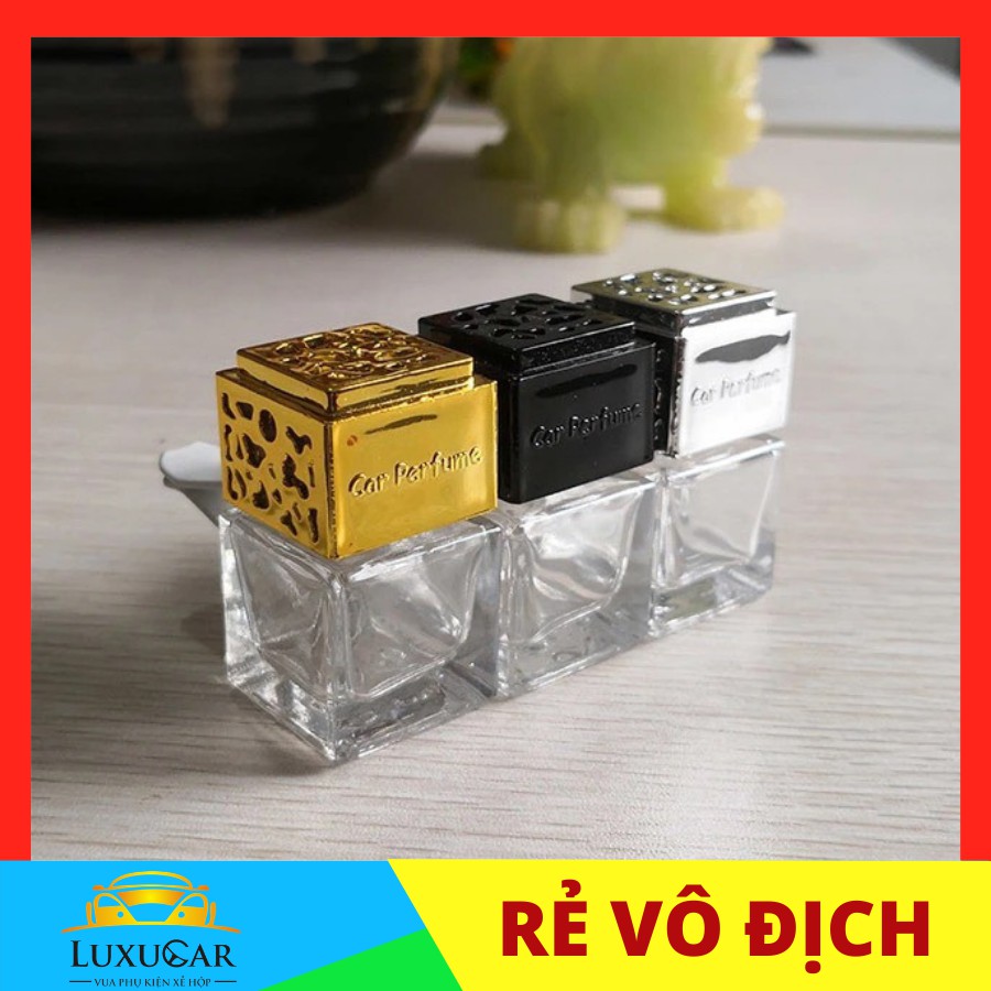 Lọ đựng tinh dầu, nước hoa ô tô cài cửa gió phong cách sang chảnh - Giá không bao gồm nước hoa | BigBuy360 - bigbuy360.vn