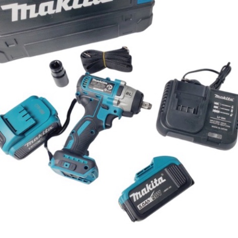 Máy Siết Bulong MAKITA 20V Hàng Cao Cấp Lõi Đồng Không Chổi Than, 3 Đèn Led Trợ Sáng