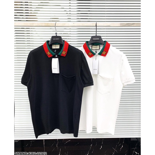 áo phông polo thêu 2 ong bên cổ cực đỉnh