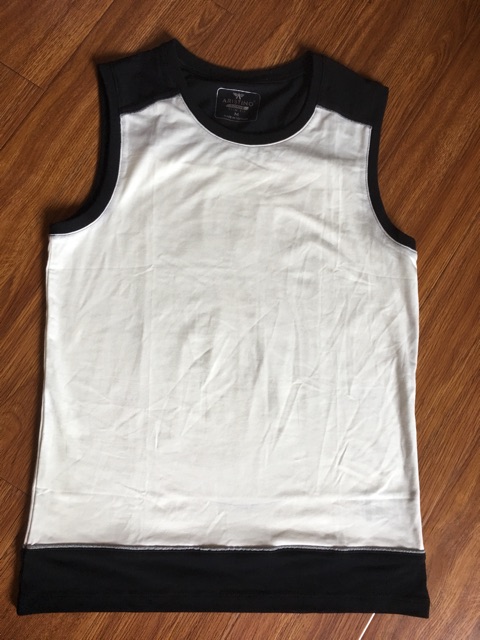 Áo tanktop Aristino chờm vai phối màu khoẻ khoắn