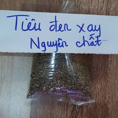 Tiêu đen xay nguyên chất 100g.