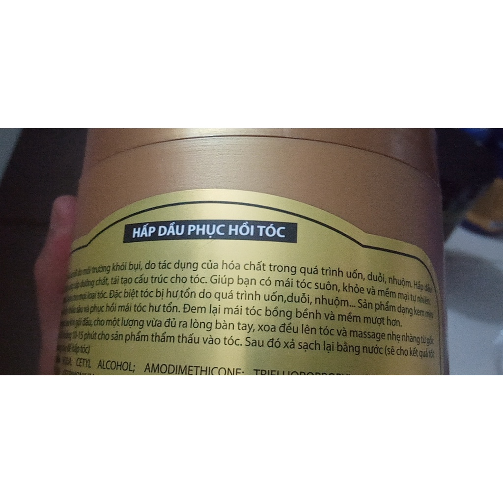 Hấp Dầu Phục Hồi Tóc Coco Collagen Treatment ProSalon - Phục hồi mọi loại tóc hư tổn - Vàng đồng